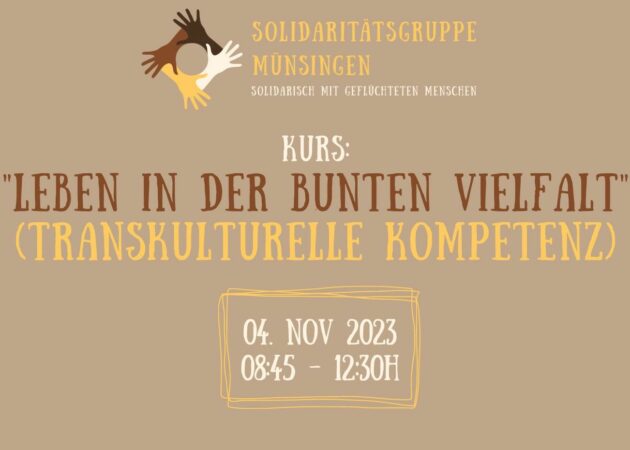 Kurs «Leben in der bunten Vielfalt: Transkulturelle Kompetenz»